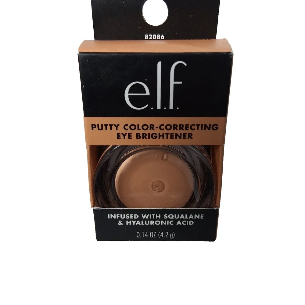New e.l.f. Putty Color Correcting Eye Brightener Medium/Tan 0.14oz/4.2g‎ NEW BOX